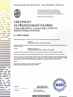 Certifikáty,Šicí materiály-Certifikáty,chirurgické šicí materiály,Chirana T-injecta (chirmax.cz)